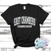 EAST CHAMBERS BUCCANEERS - DISTRESSED VARSITY - T-SHIRT-Country Gone Crazy-Country Gone Crazy