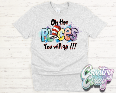 Oh The Places You Will Go - T-Shirt-Country Gone Crazy-Country Gone Crazy