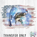 HT997 • American Flag Fish-Country Gone Crazy-Country Gone Crazy
