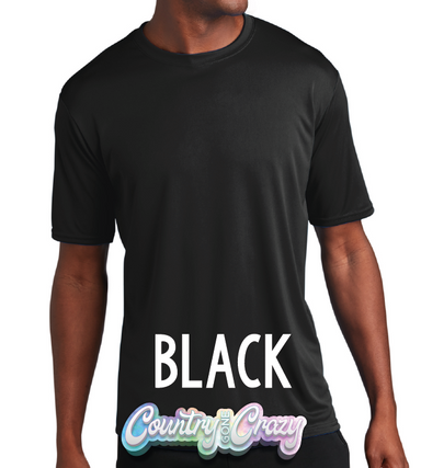 Adult Dri Fit - Black-Port & Company-Country Gone Crazy