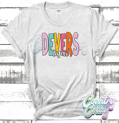 Devers Tigers Playful T-Shirt-Country Gone Crazy-Country Gone Crazy