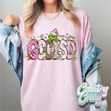 GCCISD- Pink Grinch - T-Shirt-Country Gone Crazy-Country Gone Crazy