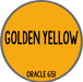 Golden Yellow Sign Vinyl-Orafol-Country Gone Crazy