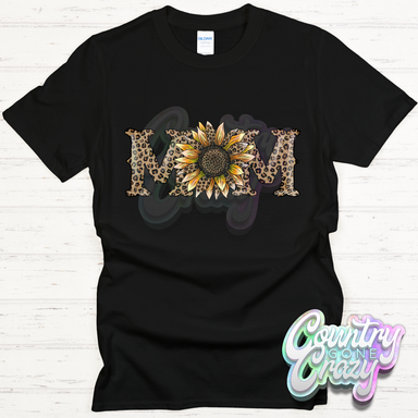 HT2350 • Mom Leopard Sunflower-Country Gone Crazy-Country Gone Crazy
