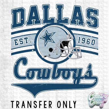 HT3072 • DALLAS COWBOYS-Country Gone Crazy-Country Gone Crazy