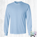 Light Blue - Adult Long Sleeve Shirt-Gildan-Country Gone Crazy