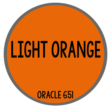 Light Orange Sign Vinyl-Orafol-Country Gone Crazy