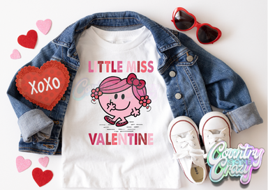 Little Miss Valentine - T-shirt-Country Gone Crazy-Country Gone Crazy