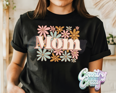 Mom • Blooming Boho • T-Shirt-Country Gone Crazy-Country Gone Crazy