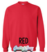 Youth Sweatshirt - Red-Gildan-Country Gone Crazy