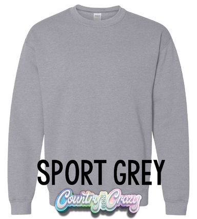 Toddler Sweatshirt - Sport Grey-Gildan-Country Gone Crazy