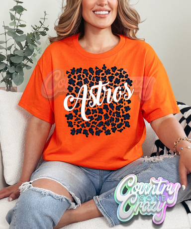STROS LEOPARD - T-SHIRT-Country Gone Crazy-Country Gone Crazy