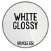 White Glossy Sign Vinyl-Orafol-Country Gone Crazy