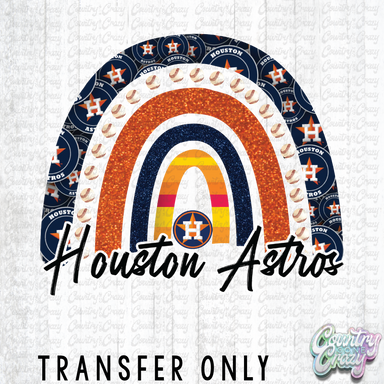 HT2066 • Houston Astros Rainbow-Country Gone Crazy-Country Gone Crazy