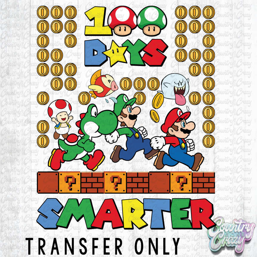 HT3098 • 100 DAYS SMARTER MARIO-Country Gone Crazy-Country Gone Crazy