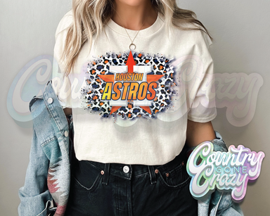 Houston Leopard - T-Shirt-Country Gone Crazy-Country Gone Crazy