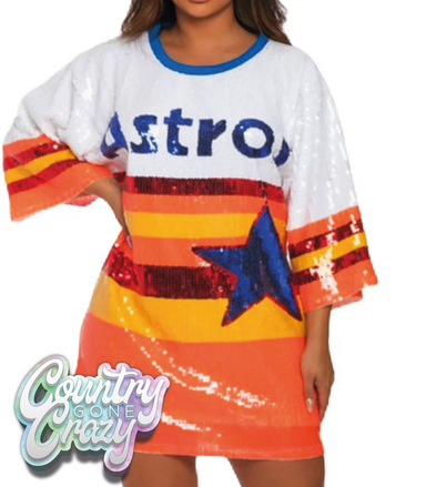 Houston Sequins Dress-Country Gone Crazy-Country Gone Crazy