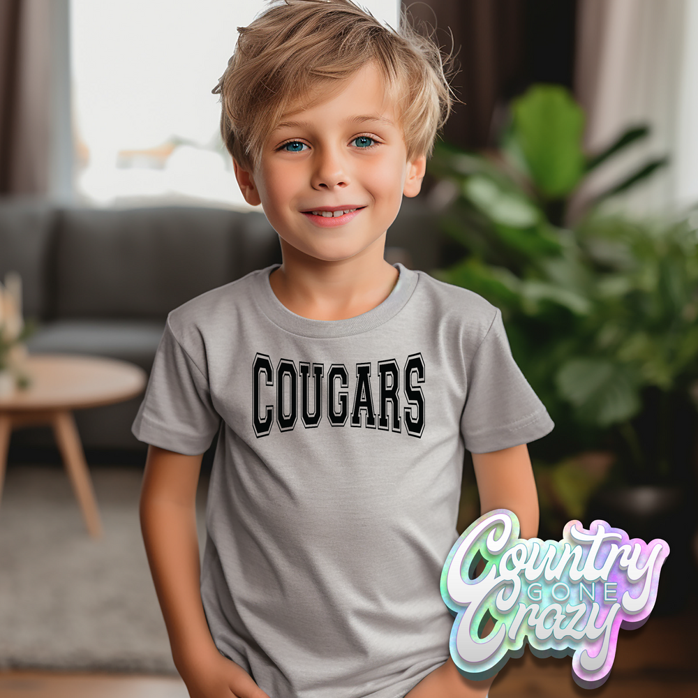 Cougars - Athletic - Shirt-Country Gone Crazy-Country Gone Crazy