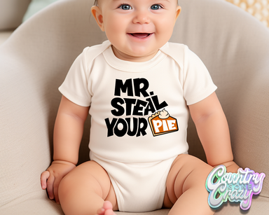 Mr. Steal Your Pie • Natural • Onesie-Country Gone Crazy-Country Gone Crazy