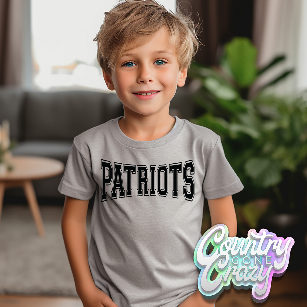 Patriots - Athletic - Shirt-Country Gone Crazy-Country Gone Crazy