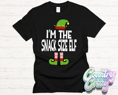 I'm the _____ Elf - Black T-Shirt-Country Gone Crazy-Country Gone Crazy