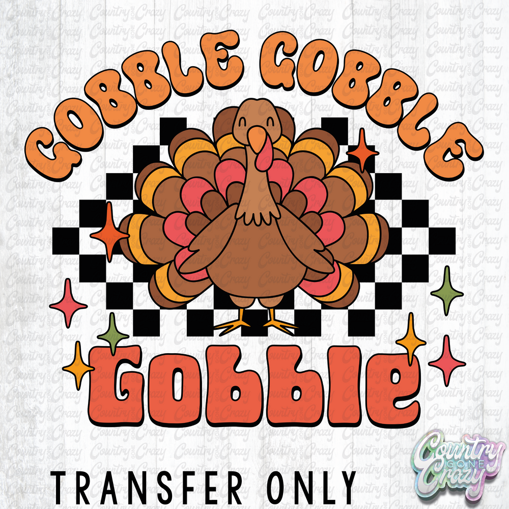 HT2729 • GOBBLE GOBBLE ORANGE-Country Gone Crazy-Country Gone Crazy