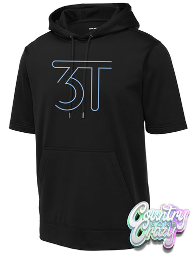 3T - Short Sleeve Pullover-Country Gone Crazy-Country Gone Crazy