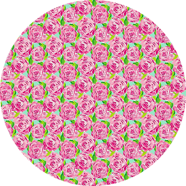 LP002 - Lily Pulitzer Roses-Country Gone Crazy-Country Gone Crazy