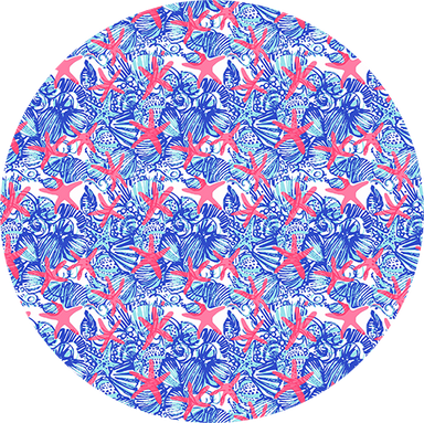 LP008 - Lily Pulitzer Starfish-Country Gone Crazy-Country Gone Crazy