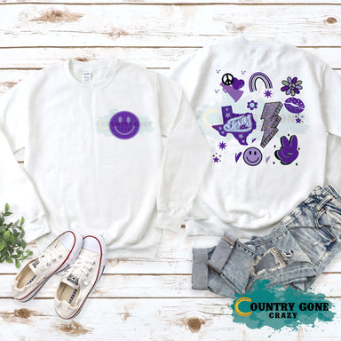HT2232 • Purple Retro Things-Country Gone Crazy-Country Gone Crazy