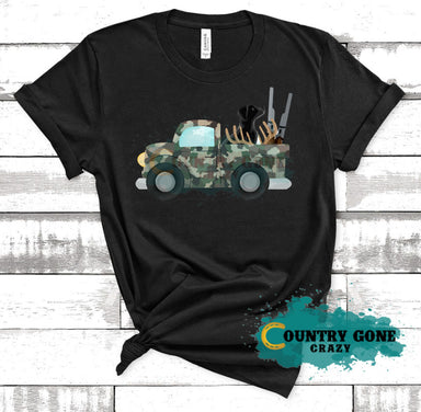 HT1602 • Hunting Camo Truck-Country Gone Crazy-Country Gone Crazy