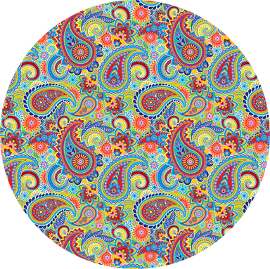 PA001 - Colorful Paisley-Country Gone Crazy-Country Gone Crazy