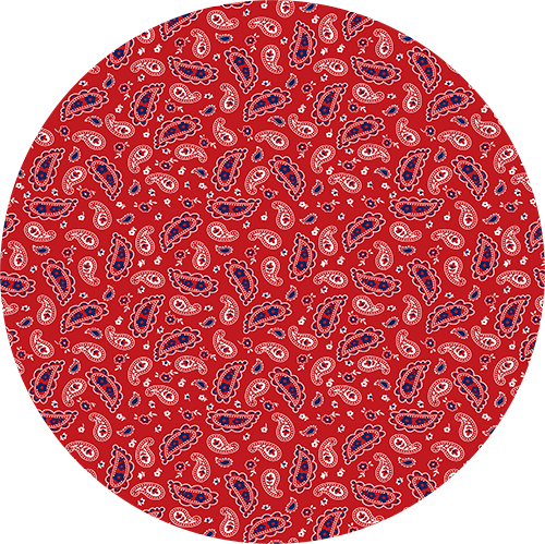 PA003 - Red Paisley-Country Gone Crazy-Country Gone Crazy