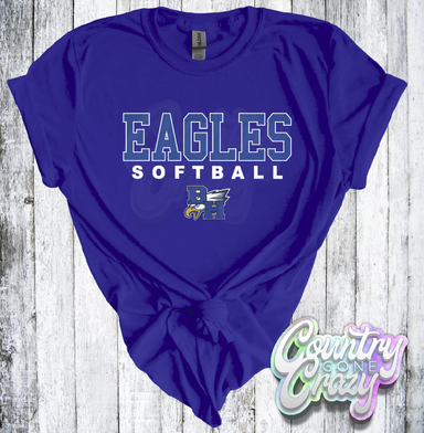 HT2270 • Eagles Softball-Country Gone Crazy-Country Gone Crazy