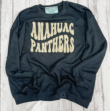 Anahuac Panthers Puff Sweatshirt-Country Gone Crazy-Country Gone Crazy