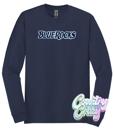 Blue Rocks Long Sleeve-Country Gone Crazy-Country Gone Crazy