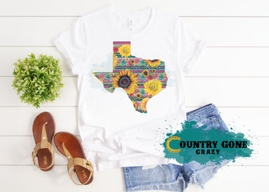 HT708 • Serape Sunflower Texas-Country Gone Crazy-Country Gone Crazy