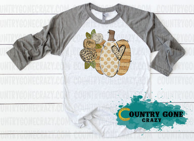 HT834 • Pumpkin with Heart-Country Gone Crazy-Country Gone Crazy