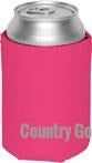 Neon Pink Koozie-Country Gone Crazy-Country Gone Crazy
