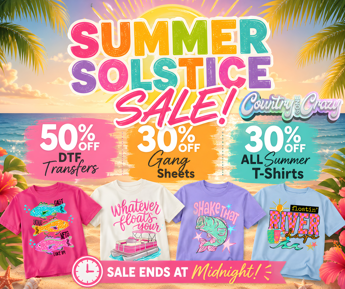 SUMMER SOLSTICE SALE!
