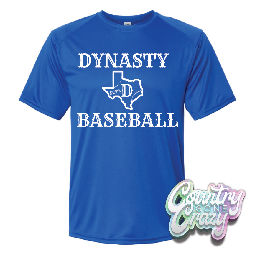DYNASTY BASEBALL - ROYAL BLUE DRI-FIT