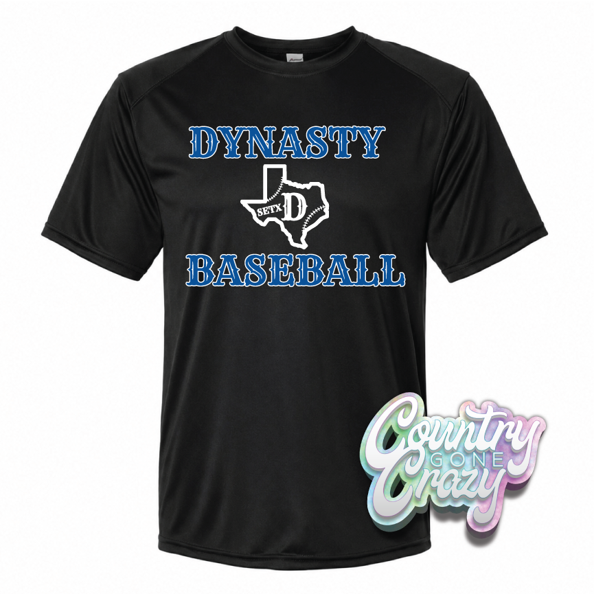 DYNASTY BASEBALL - BLACK DRI-FIT