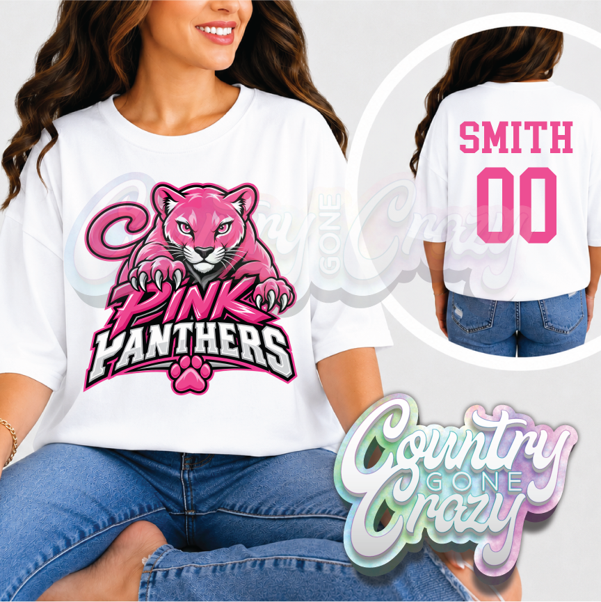 PINK PANTHERS MBYSA 8U - Design 2-Country Gone Crazy-Country Gone Crazy