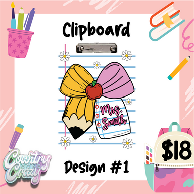 Teacher Clipboards-Country Gone Crazy-Country Gone Crazy