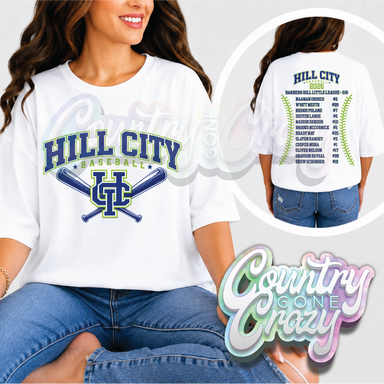 HILL CITY BASEBALL - 5/6 - ROSTER-Country Gone Crazy-Country Gone Crazy