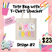 Tote Bag with T-Shirt Voucher-Country Gone Crazy-Country Gone Crazy