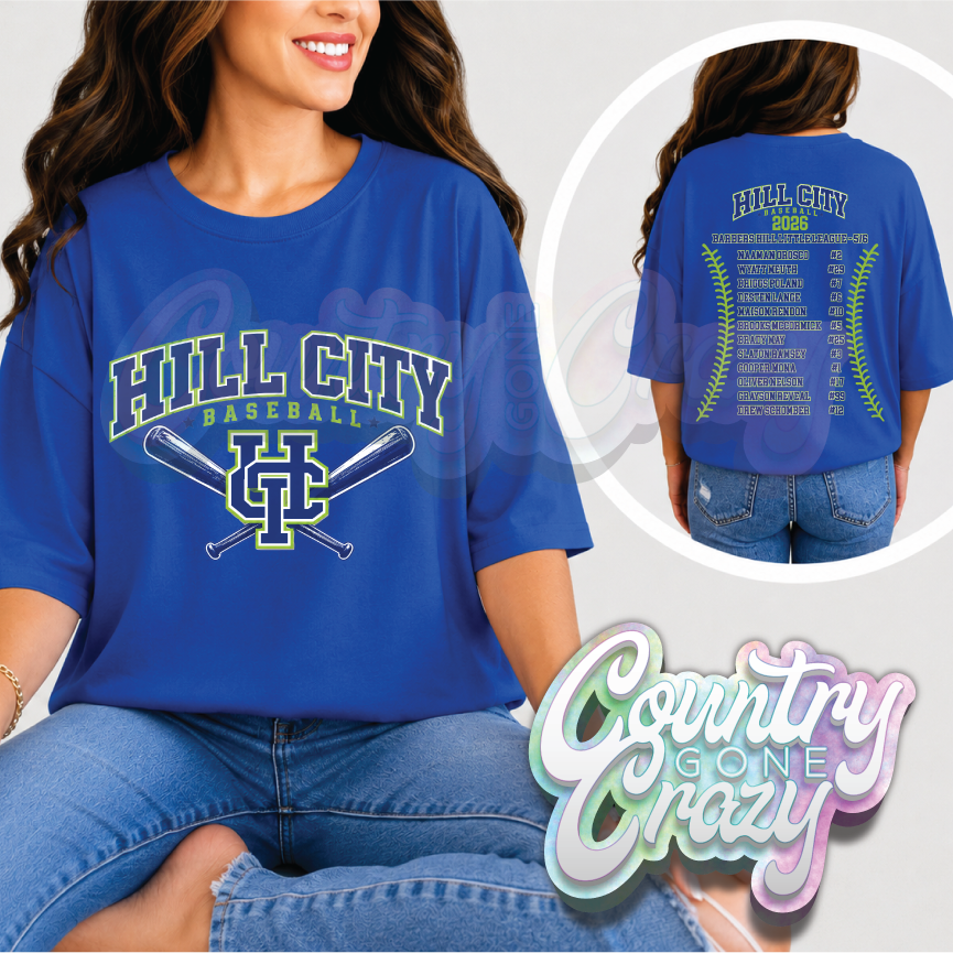 HILL CITY BASEBALL - 5/6 - ROSTER