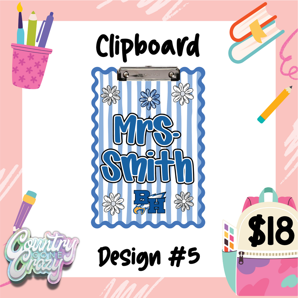Teacher Clipboards-Country Gone Crazy-Country Gone Crazy