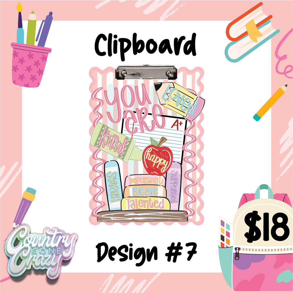 Teacher Clipboards-Country Gone Crazy-Country Gone Crazy