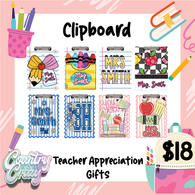 Teacher Clipboards-Country Gone Crazy-Country Gone Crazy
